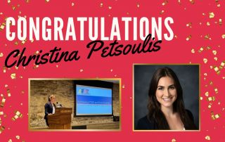 Christina Petsoulis Senior Attorney Announcement